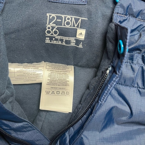 ADIDAS Toddlers UNISEX AB4675 UNI PAD Snow Pants - Picture 5 of 5